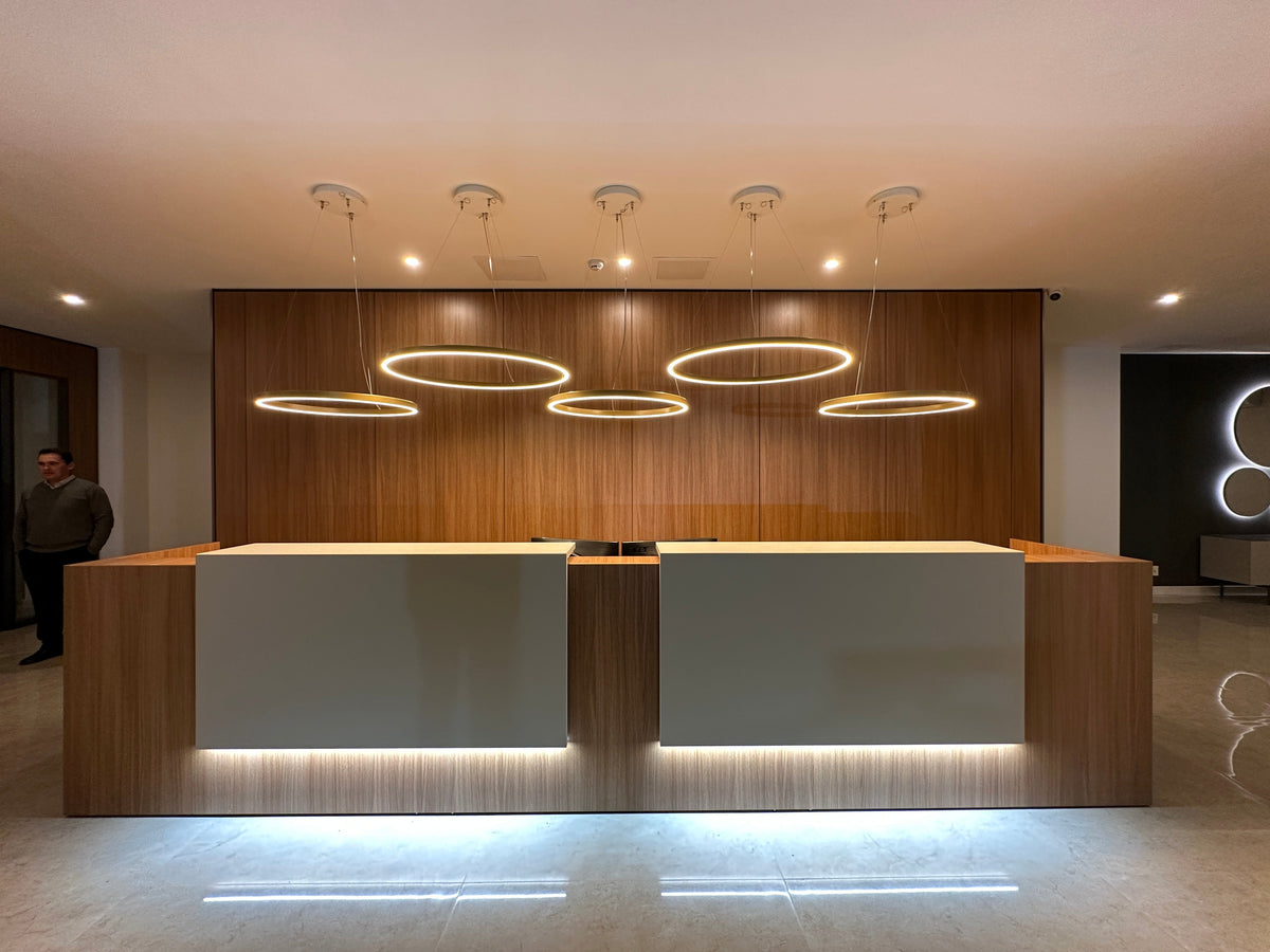 Lobby del Edificio View equipado por Grassi en Punta del Este